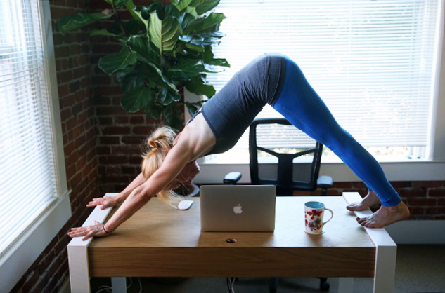 Jody Hahn - office yoga